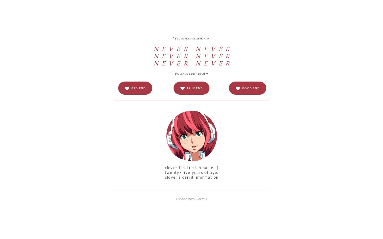 Carrd profile picture for @bracelet